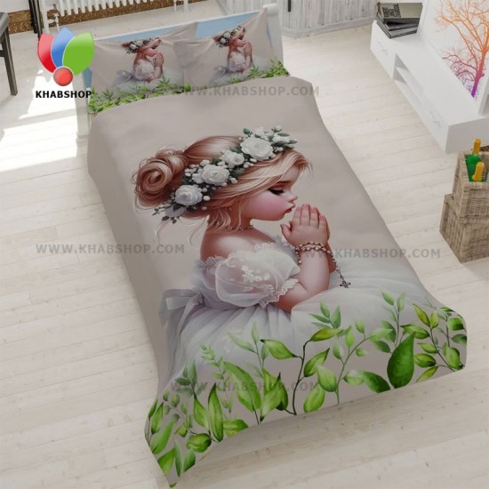 روتختی کودکانه مدل دختر تاجدار روتختی کودکانه مدل دختر تاجدار