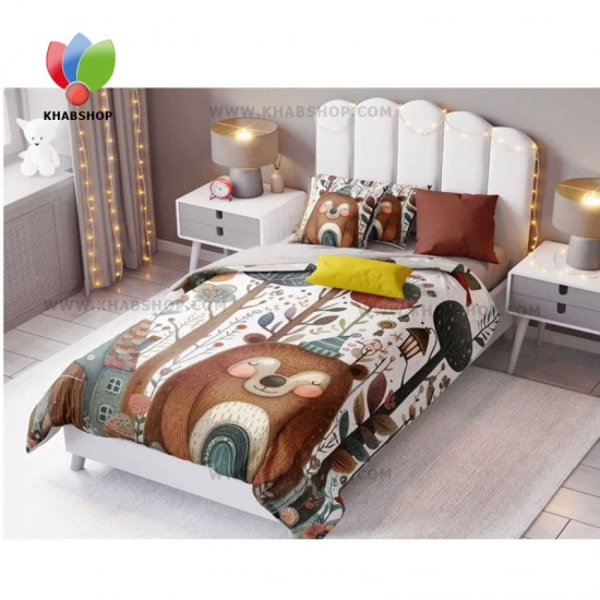 روتختی کودکانه مدل خرس قهوه ای روتختی کودکانه مدل خرس قهوه ای