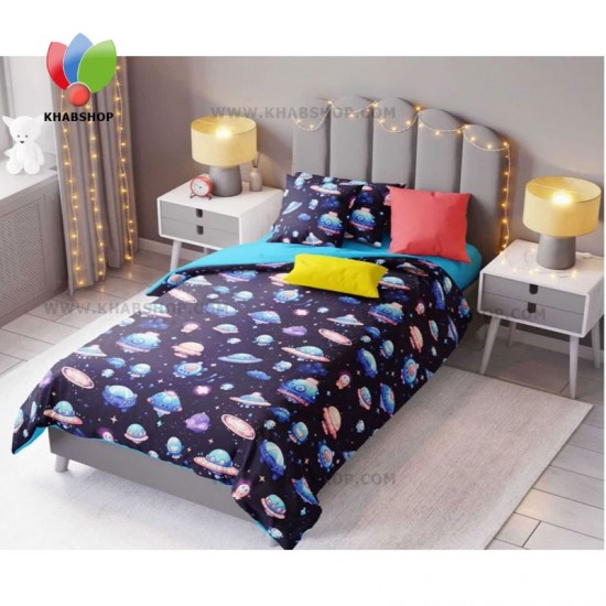 روتختی کودکانه طرح کهکشان و فضا روتختی کودکانه طرح کهکشان و فضا