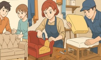 انواع مبل و تعمیرات مبل | راهنمای جامع خدمات حرفه‌ای خواب شاپ