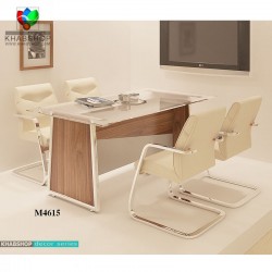 میز کنفرانسی شیشه ای کدM4615