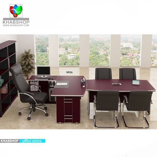 میز اداری و مدیریتی با میز کنفرانسی کد M921P97