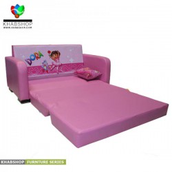 کاناپه و مبل تخت خواب شو کودک و نوجوان مدل دورا (dora)