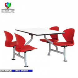 میز و صندلی رستورانی چهار نفره نیلپر کد SR315X4 میز و صندلی رستورانی چهار نفره نیلپر کد SR315X4