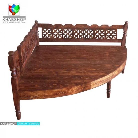 تخت چوبی سنتی گوشه ای کد CH12