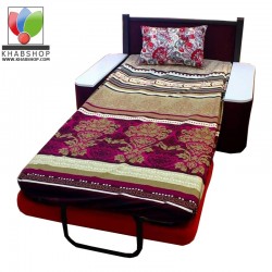 مبل تختخواب شو یکنفره مدل سوئدی 01