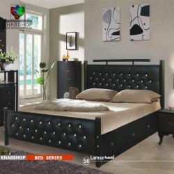 سرویس خواب چوب - فلز مدل لمسه