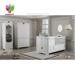 سرویس خواب نوزاد نوجوان مدل رز