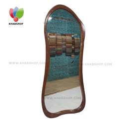 آینه دفرمه چوبی قدی S33