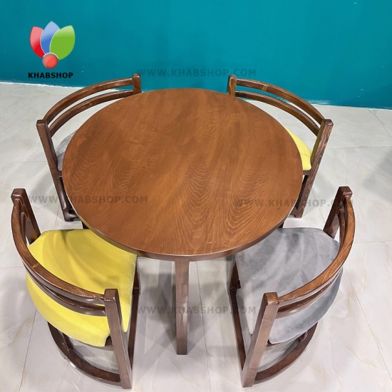 میز ناهارخوری کمجا گرد میز ناهارخوری کمجا گرد