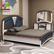 ست تخت دونفره میز آرایش و پاتختی رونیکا