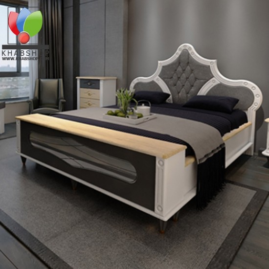 ست تخت دونفره میز آرایش و پاتختی سلنا