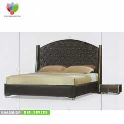 تخت خواب و سرویس خواب دونفره مدل Elvi06