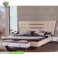 تخت خواب و سرویس خواب دونفره مدل Elvi08