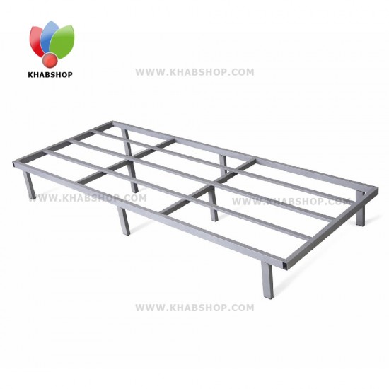 کف تخت فلزی ساده یکنفره x1