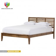 تخت خواب یکنفره چوبی کد va04