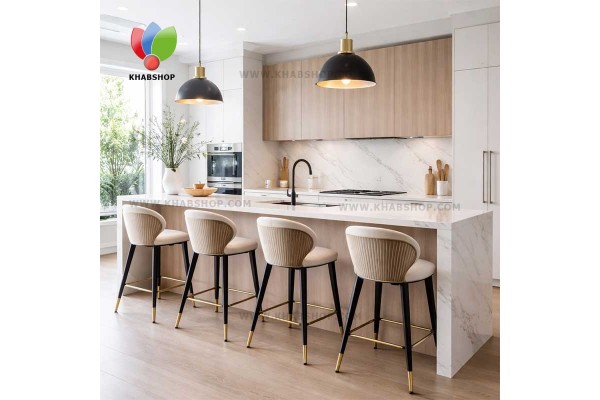قدرت پنهان صندلی اپن در طراحی آشپزخانه
