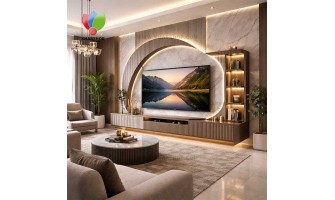 میز تلویزیون: ترکیبی از هنر و عملکرد در دکوراسیون مدرن