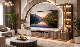 میز تلویزیون: ترکیبی از هنر و عملکرد در دکوراسیون مدرن