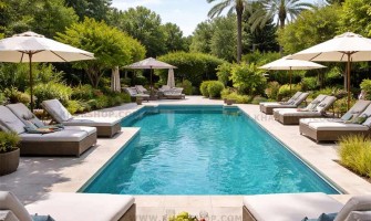 تخت استخری تجربه ای از آرامش