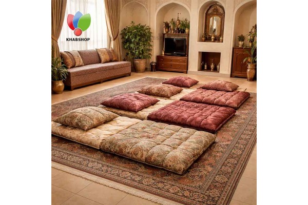 تشک مهمان تاشو راه حل خانه های کوچک امروزی