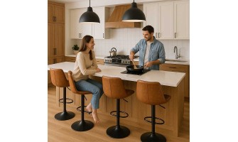 صندلی اپن؛ ترکیب هماهنگی، راحتی و سبک در طراحی آشپزخانه‌های مدرن