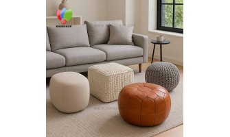 راهنمای کامل انواع پاف، کاربردها و چیدمان آن در دکوراسیون داخلی