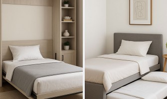 تخت کم‌ جا و تخت مهمان-میزبان؛ دو راهکار هوشمندانه برای خانه‌های مدرن