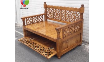خرید تخت سنتی Buying a traditional Iranian bed