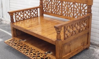 خرید تخت سنتی Buying a traditional Iranian bed