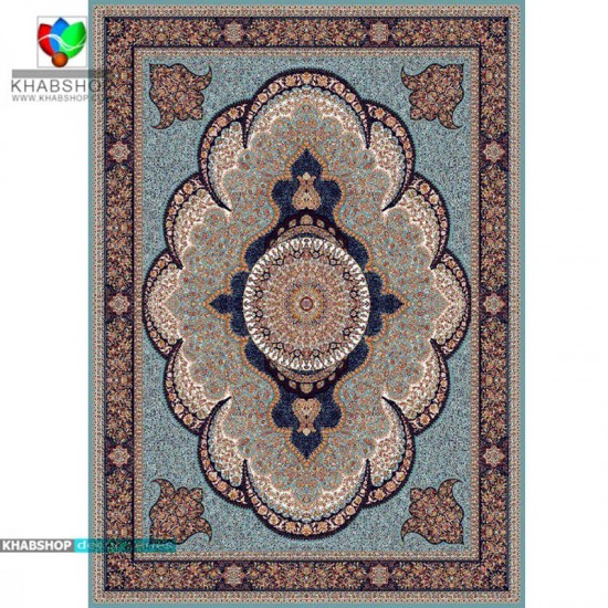 فرش امیر مدل آرشیدا آبی HCP