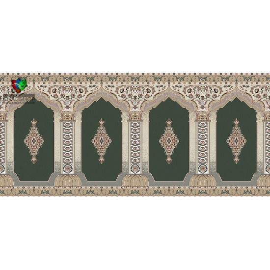 فرش مسجدی امیر مدل NPO86A34 سریE 