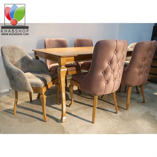 ست میز ناهار خوری 6 نفره AL614