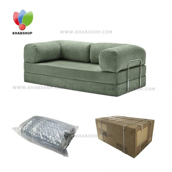 خرید مبل وکیوم فشرده پرسی مدل MF01 | مبل تختخوابشو کم‌جا و راحت