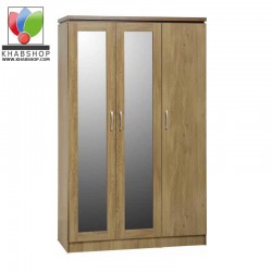 کمد جالباسی آینه دار کد JB458 کمد جالباسی آینه دار کد JB458