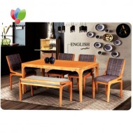 میز ناهارخوری 6نفره انگلیسی همراه صندلی