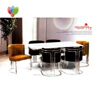 میز ناهارخوری 6نفره بودا همراه صندلی