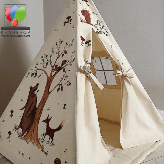 چادر سرخپوستی کودک مدل روباه