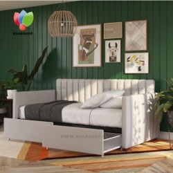 مبل تخت خوابی آبنوس مدل بریتینی