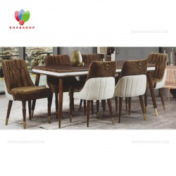 ست میز و صندلی ناهارخوری مدل پیکاسو