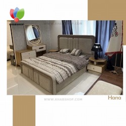 سرویس خواب دونفره مدل هانا چین چوب