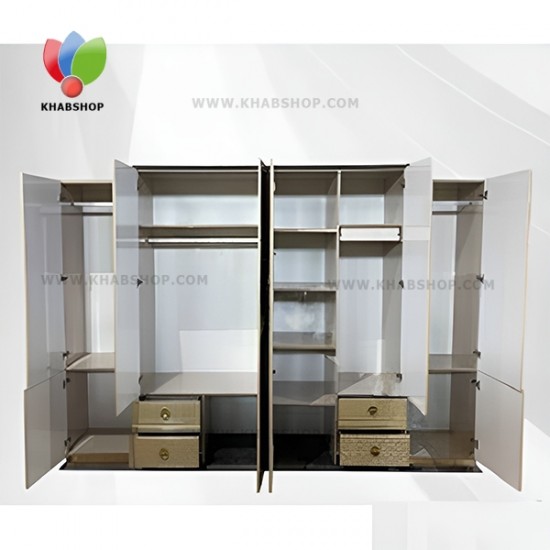 کمد دو متری کمد کویین چین چوب