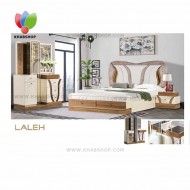 سرویس خواب دونفره مدل لاله چین چوب