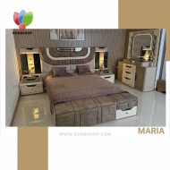 سرویس خواب دونفره مدل ماریا چین چوب