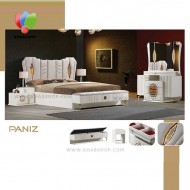 سرویس خواب دونفره مدل پانیذ چین چوب