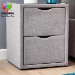 پاتختی دو کشو مدل سرو