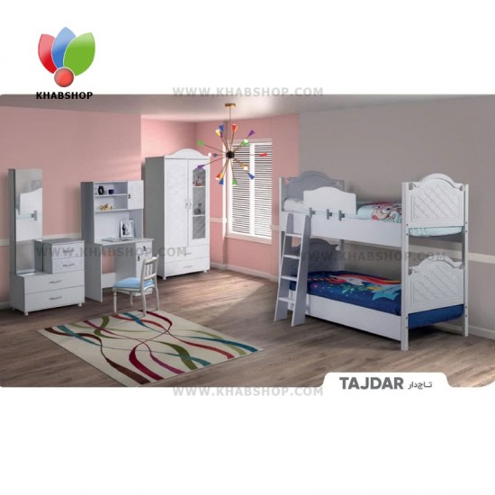 سرویس خواب کودک و نوجوان مدل تاجدار سرویس خواب کودک و نوجوان مدل تاجدار