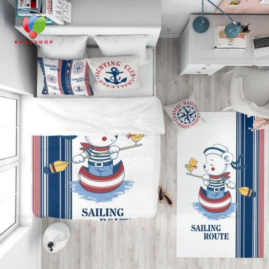 ست اتاق کودک لارا مدل خرس قایق ران