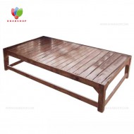 تخت سنتی چوبی 90*190 کد 299