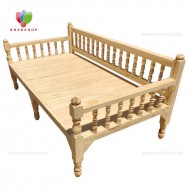 تخت سنتی چوبی 90*190 کد 300 تخت سنتی چوبی 90*190 کد 300